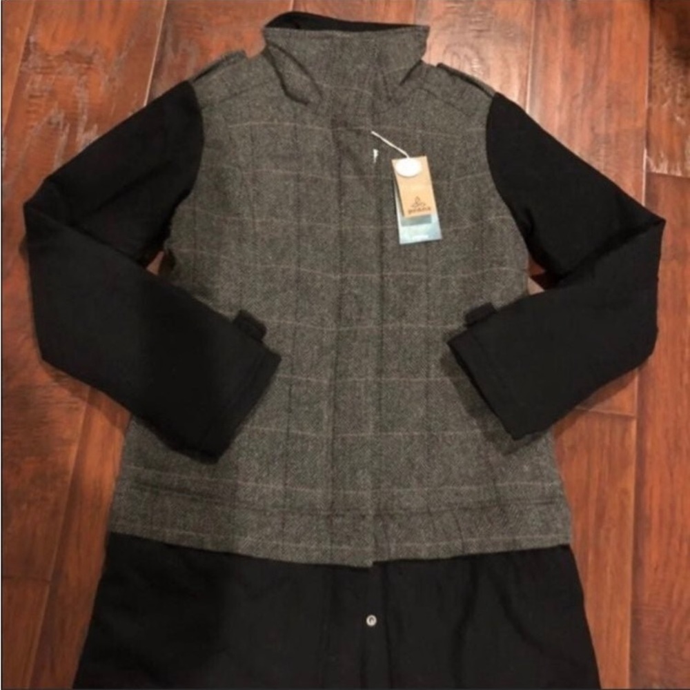 PRANA Caprise two in one convertible jacket / coat NWT